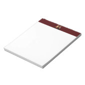 SlipperyJoeのシャツのない男性のバックツーバッククリスマス ノートパッド (回転)