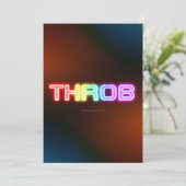 SlipperyJoeのスロブなレインボーのようなグラデーションの厚いca シーズンカード (スタンド正面)