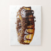 SlipperyJoeのデカダンなドーナツは厚い光沢をカバー ジグソーパズル (縦)