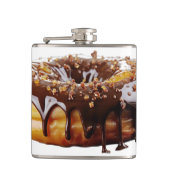 SlipperyJoeのデカダンなドーナツは厚い光沢をカバー フラスク (正面)