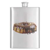 SlipperyJoeのデカダンなドーナツは厚い光沢をカバー フラスク (正面)