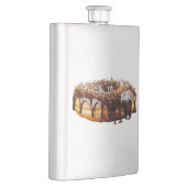 SlipperyJoeのデカダンなドーナツは厚い光沢をカバー フラスク (右)