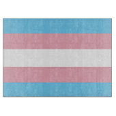 SlipperyJoeのトランスジェンダープライドフラグの多様性リグ カッティングボード (正面)