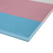 SlipperyJoeのトランスジェンダープライドフラグの多様性リグ カッティングボード (角)