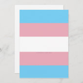 SlipperyJoeのトランスジェンダープライドフラグの多様性リグ シーズンカード (正面/裏面)