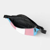 SlipperyJoeのトランスジェンダープライドフラグの多様性リグ ファニーパック (見開き)