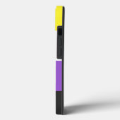 SlipperyJoeのノンバイナリー Pride フラッグ 黄色 白 Case-Mate iPhoneケース (裏面 / 左)