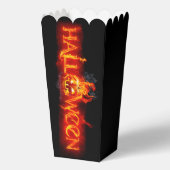 SlipperyJoeのハッピーハローウィンカボチャ白熱［赤熱］光を放つ目 フェイバーボックス (正面)