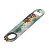 SlipperyJoeのハッピーハローウィンカボチャLGBTQIAの傷跡 スピード栓抜き (裏面アングル)