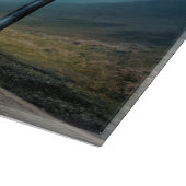 SlipperyJoeのハッピーハローウィン白熱［赤熱］光を放つアイズゾンビ カッティングボード (角)