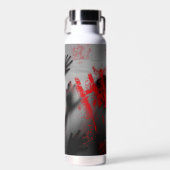 SlipperyJoeのハッピーハローウィンLGBTQIAシートシャドウ ウォーターボトル (正面)