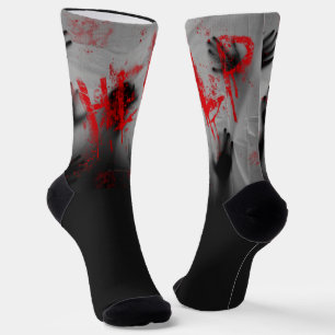 SlipperyJoeのハッピーハローウィンLGBTQIAシートシャドウ ソックス