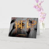 SlipperyJoeのハッピーハローウィンLGBTQIAシートチリ 箔シーズンカード (蘭)