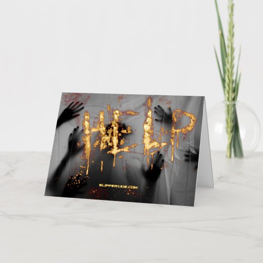 SlipperyJoeのハッピーハローウィンLGBTQIAシートチリ 箔シーズンカード (正面)