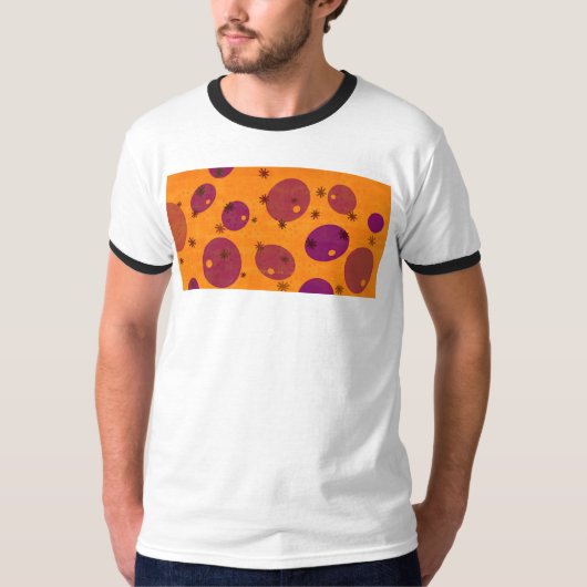SlipperyJoeのハヌカの星のメノラ Tシャツ (正面)