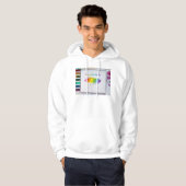 SlipperyJoeのバレンタインデーの想いLGBTQ+ゲイ パーカ (正面フル)