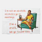 SlipperyJoeのパーティ芸術的スゲイプライドギフトLGB キッチンタオル (横)