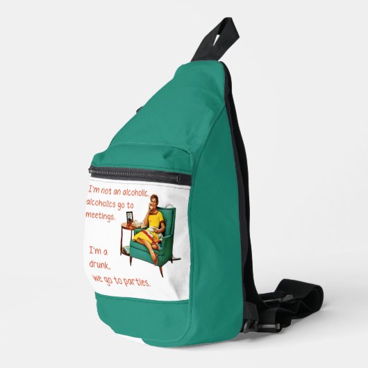 SlipperyJoeのパーティ芸術的スゲイプライドギフトLGB スリングバッグ (右コーナー)