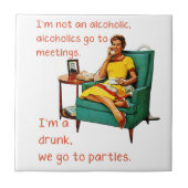 SlipperyJoeのパーティ芸術的スゲイプライドギフトLGB タイル (正面)