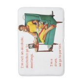 SlipperyJoeのパーティ芸術的スゲイプライドギフトLGB バスマット (正面縦)