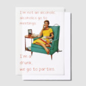 SlipperyJoeのパーティ芸術的スゲイプライドギフトLGB ベラム紙招待状 (オフセット)