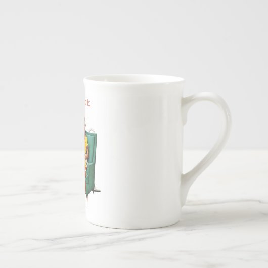 SlipperyJoeのパーティ芸術的スゲイプライドギフトLGB ボーンチャイナマグカップ (右)