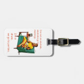 SlipperyJoeのパーティ芸術的スゲイプライドギフトLGB ラゲッジタグ (正面横)