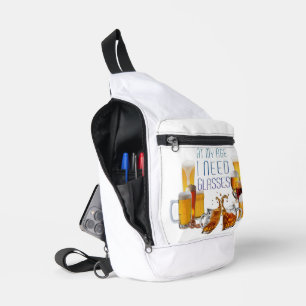 SlipperyJoeのビールグラス ピルナーグラス スタイン スリングバッグ