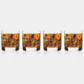 SlipperyJoeのフェスティバルハッピー感謝祭シーンのbri ウイスキーグラス (右)