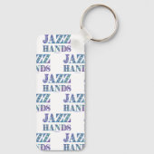 SlipperyJoeのブロードウェイ ミュージカル Jazz Hands クィア キーホルダー (裏面)