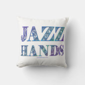 SlipperyJoeのブロードウェイ ミュージカルJazz Handsクィアカ クッション (正面)
