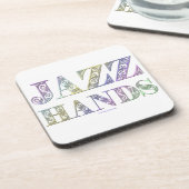SlipperyJoeのブロードウェイ ミュージカルJazz Handsクィアカ コースター (左側)