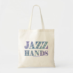 SlipperyJoeのブロードウェイ ミュージカルJazz Handsクィアカ トートバッグ