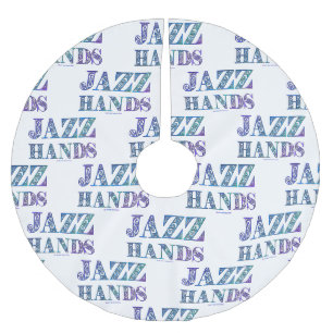 SlipperyJoeのブロードウェイ ミュージカルJazz Handsクィアカ ブラッシュドポリエステルツリースカート