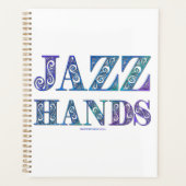 SlipperyJoeのブロードウェイ ミュージカルJazz Handsクィアカ プランナー手帳 (正面)