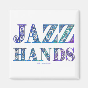 SlipperyJoeのブロードウェイ ミュージカルJazz Handsクィアカ マグネット