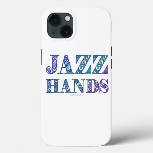 SlipperyJoeのブロードウェイ ミュージカルJazz Handsクィアカ Case-Mate iPhoneケース (裏面)