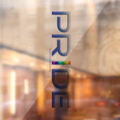 SlipperyJoeのプライドカラフルワードはっきりしたメタリックbl ウィンドウサイン (シート2)