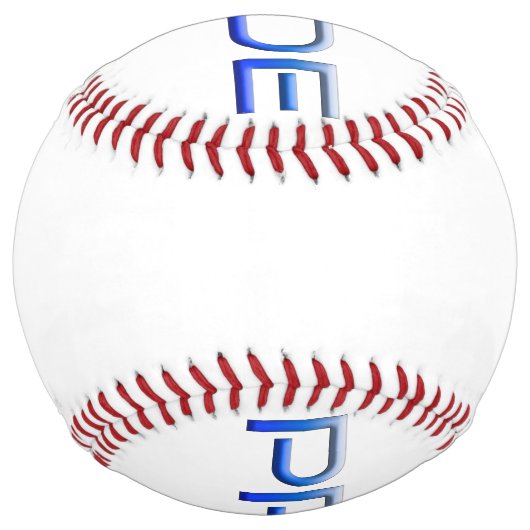 SlipperyJoeのプライドカラフルワードはっきりしたメタリックbl ソフトボール (裏面)