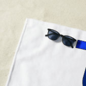 SlipperyJoeのプライドカラフルワードはっきりしたメタリックbl ビーチタオル (インサイチュ)