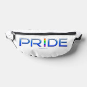 SlipperyJoeのプライドカラフルワードはっきりしたメタリックbl ファニーパック (レイダウン)