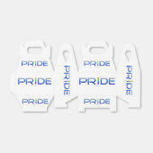 SlipperyJoeのプライドカラフルワードはっきりしたメタリックbl フェイバーボックス (折り畳みなし)