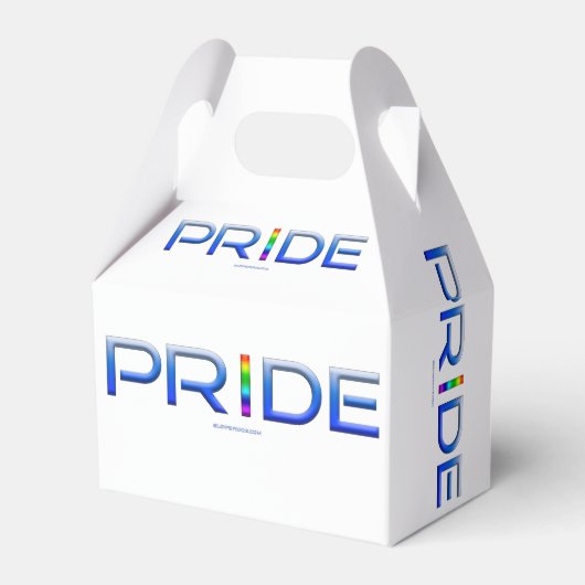 SlipperyJoeのプライドカラフルワードはっきりしたメタリックbl フェイバーボックス (正面サイド)