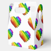 SlipperyJoeのプライドハートの形状が複数の水平 フェイバーボックス (オープン)