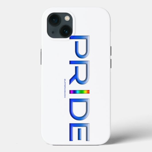 SlipperyJoeのプライドワードのメタリックレターが輝く Case-Mate iPhoneケース (裏面)