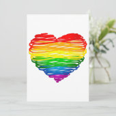 SlipperyJoeのプライド落書きハートシェイプスケッチ シーズンカード (スタンド正面)