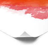 SlipperyJoeのプライド（ばちゃばちゃ）跳ねるレインボーカラーvibran ポスター (コーナー)