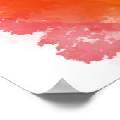 SlipperyJoeのプライド(ばちゃばちゃ)跳ねる色レインボーセレブ ポスター (角)