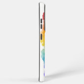 SlipperyJoeのプライド（ばちゃばちゃ）跳ねる色レインボーセレブ Samsung Galaxyケース (右側面)