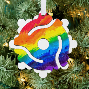 SlipperyJoeのプラスチック45 RPMレコードアダプタ回路 オーナメントカード